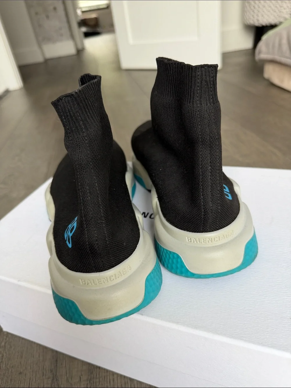 Balenciaga Men’s Black Speed Trainer